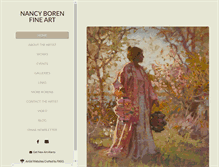 Tablet Screenshot of nancyboren.com